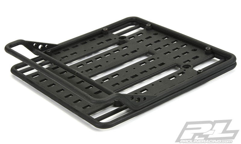 Pro-Line Overland Scale Roof Rack fits Rock Crawlers, Rock Racers, 1/8 Monster Trucks & 1/10 Monster Trucks