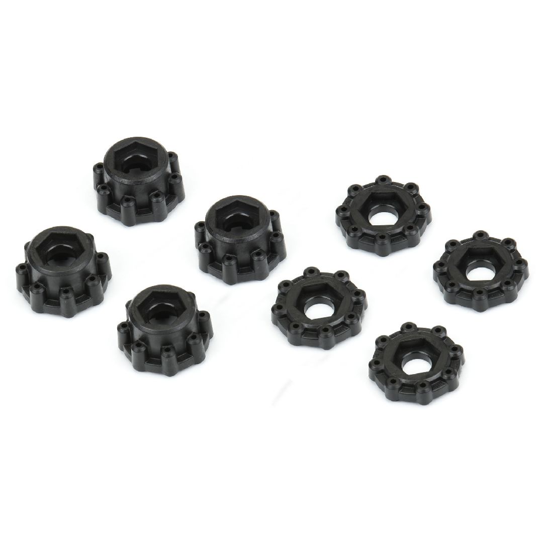 Pro-Line to 17mm 1/2" Offset Hex Adapters for 3.8" Wheels