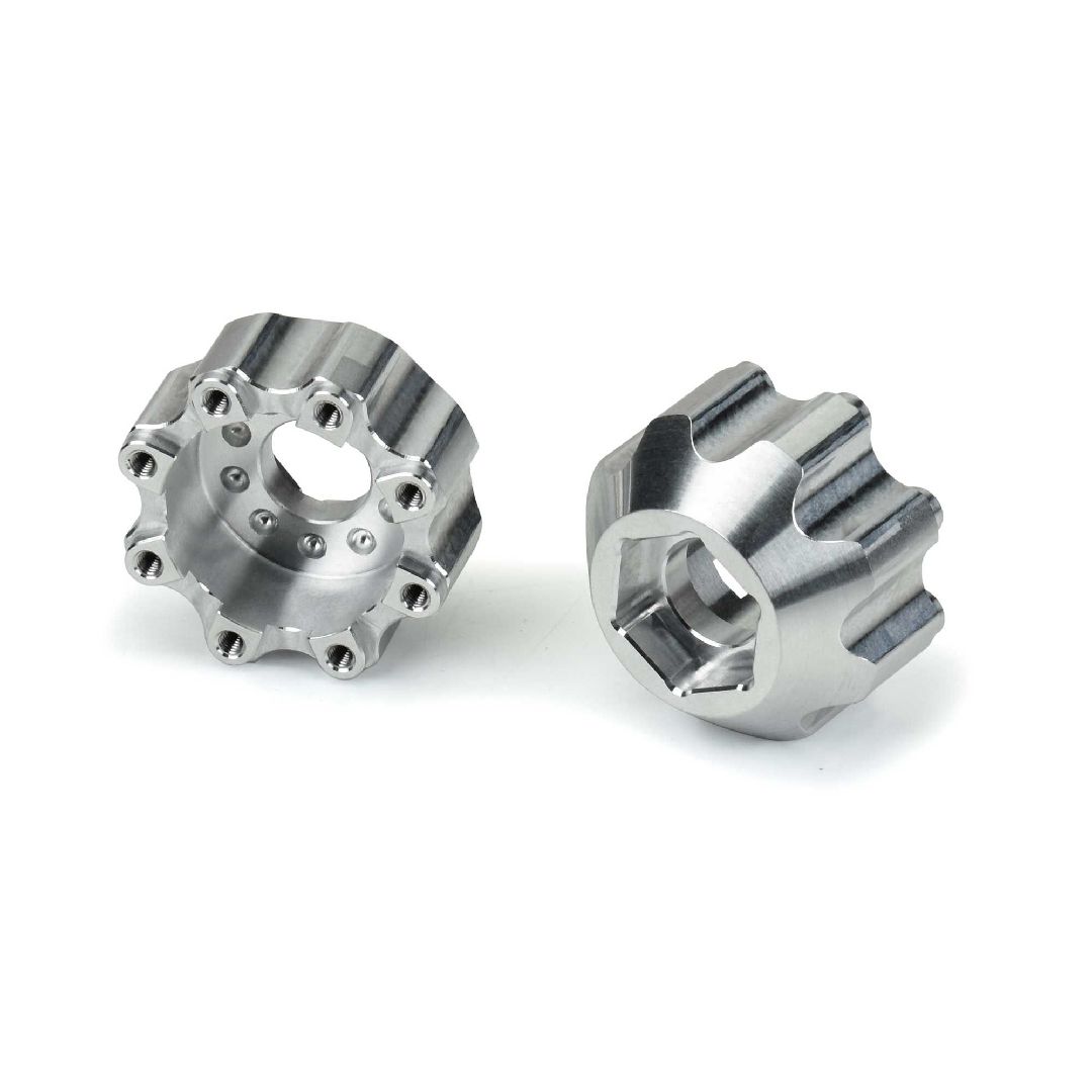 Pro-Line 17mm 1/2" Offset Aluminum Hex Adapters for 3.8" Wheels