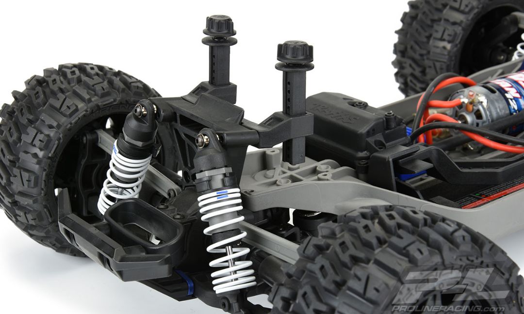 Pro-Line Extended Front and Rear Body Mounts for Rustler 4x4