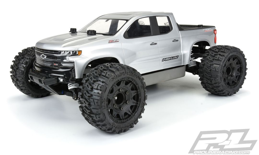 Pro-Line Extended Front and Rear Body Mounts for Rustler 4x4 - Click Image to Close