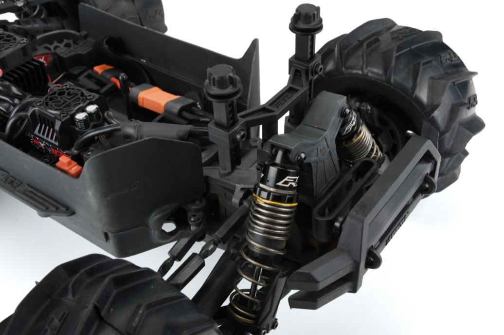 Pro-Line Extended Fr and Rr Body Mounts for ARRMA 1/10 4x4 - Click Image to Close
