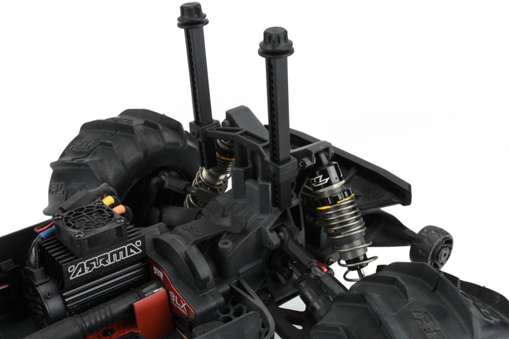 Pro-Line Extended Fr and Rr Body Mounts for ARRMA 1/10 4x4 - Click Image to Close