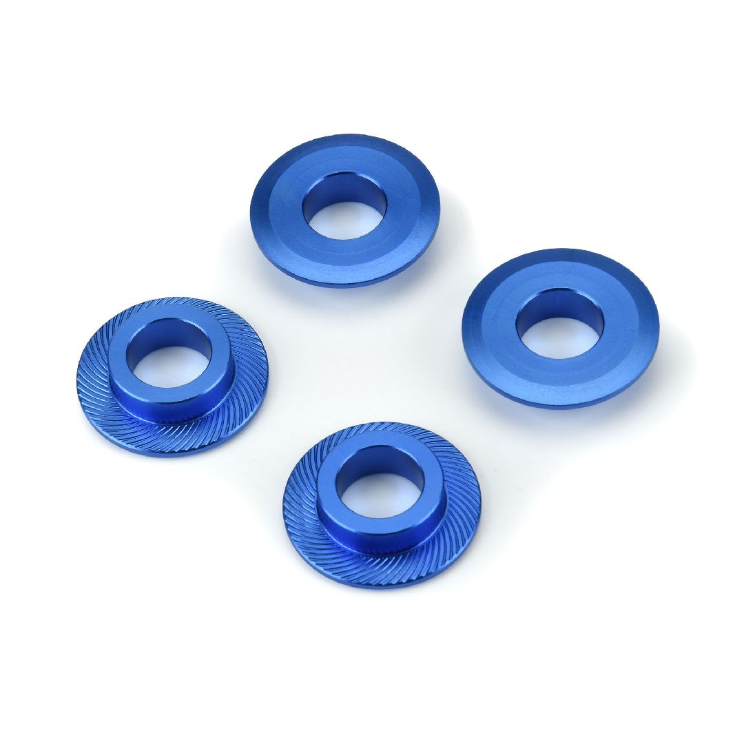 Pro-Line 1/5 Billet Adapter Washer Aluminum F/R (4) Blue
