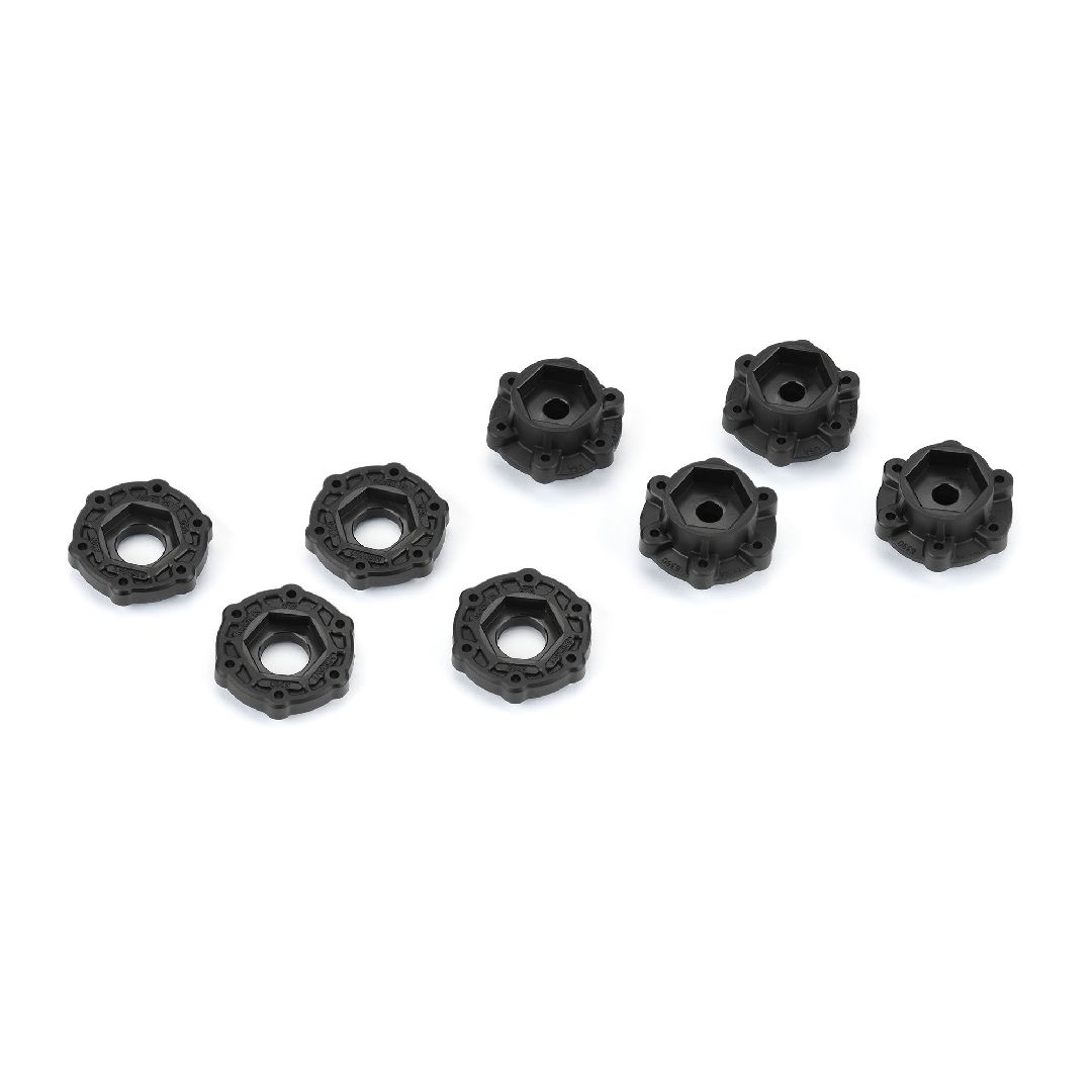 Pro-Line 1/7th to 17mm Hex Adapters for Mojave 6S & UDR (4)