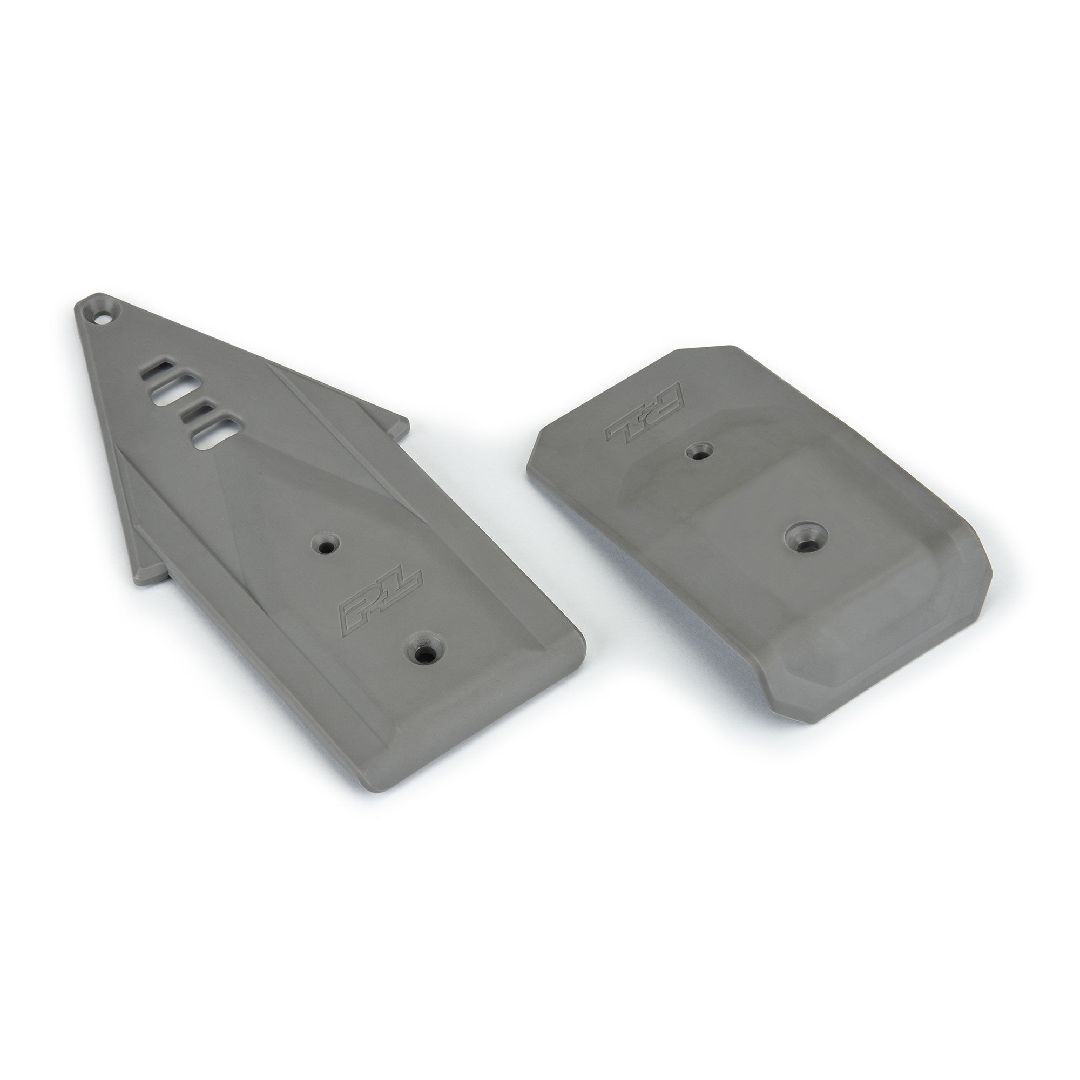 Pro-Line Bash Armor F/R Skid Plates (Stone Gray)