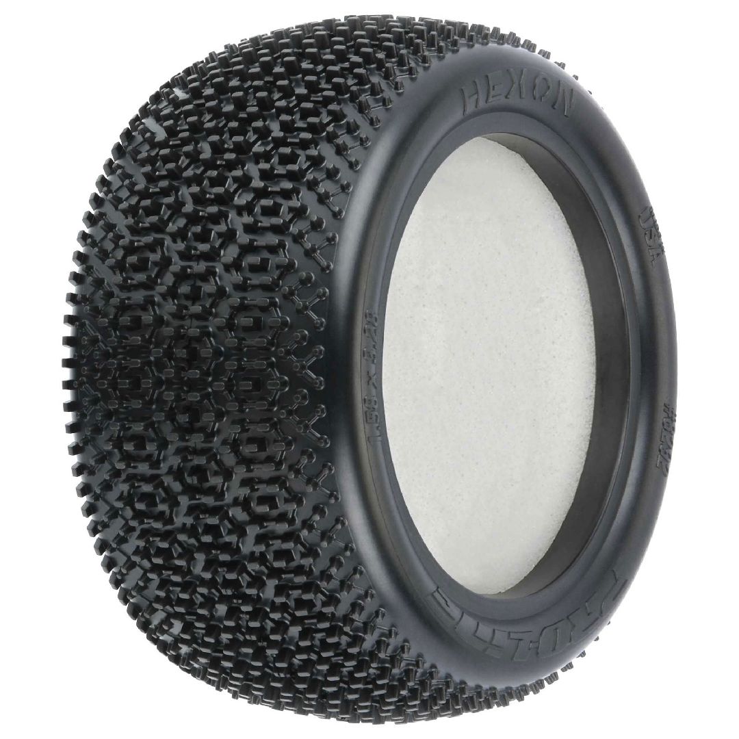 Pro-Line 1/10 Hexon CR3 Rear 2.2 Carpet Buggy Tires (2)