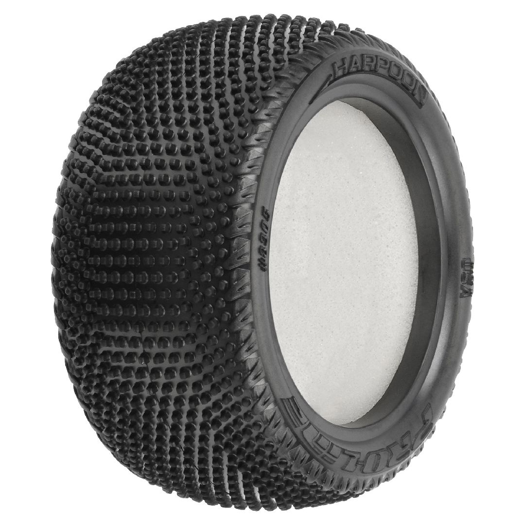 Pro-Line 1/10 Harpoon CR3 Rear 2.2 Carpet Buggy Tires (2)