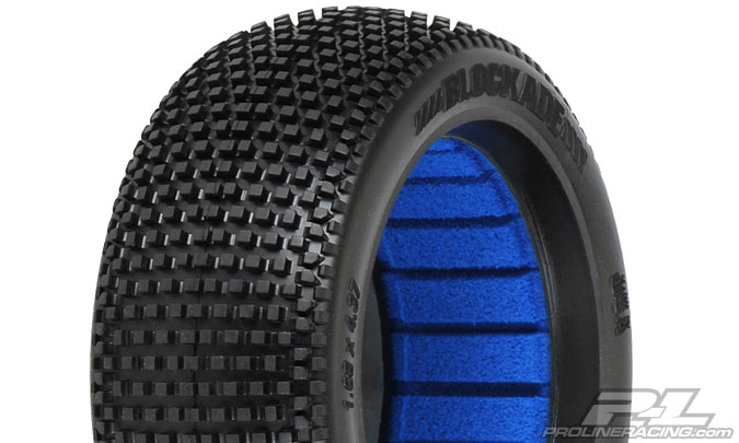 Pro-Line Blockade M4 (Super Soft) Off-Road 1/8 Buggy Tires (2) for Front or Rear