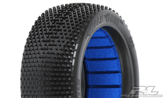 Pro-Line Hole Shot 2.0 M4 (Super Soft) Off-Road 1/8 Buggy Tires (2) for Front or Rear