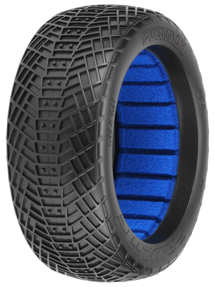 Pro-Line Positron M4 (Super Soft) Off-Road 1/8 Buggy Tires (2) for Front or Rear