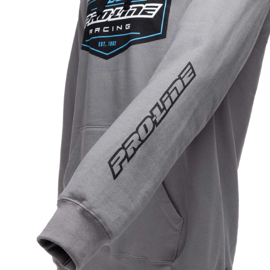 Pro-Line Crest Grey Hoodie - Small