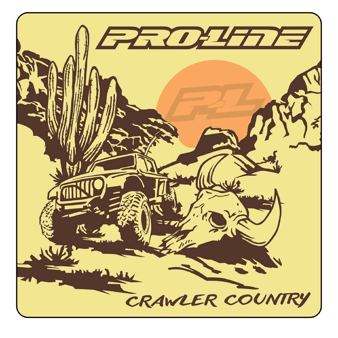 Pro-Line Crawler Country Sticker