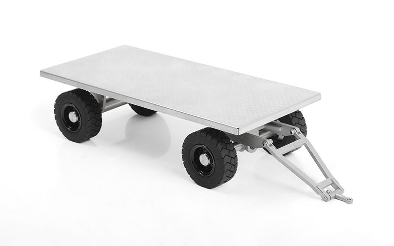 RC4WD 1/14 Forklift Trailer with Steering Axle - Click Image to Close