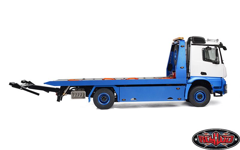 RC4WD 1/14 4x4 Wrecker Flatbed Hydraulic Tow Truck - Click Image to Close