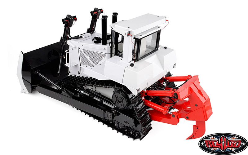 RC4WD 1/14 Scale DXR2 Hydraulic Earth Dozer RTR (White) - Click Image to Close