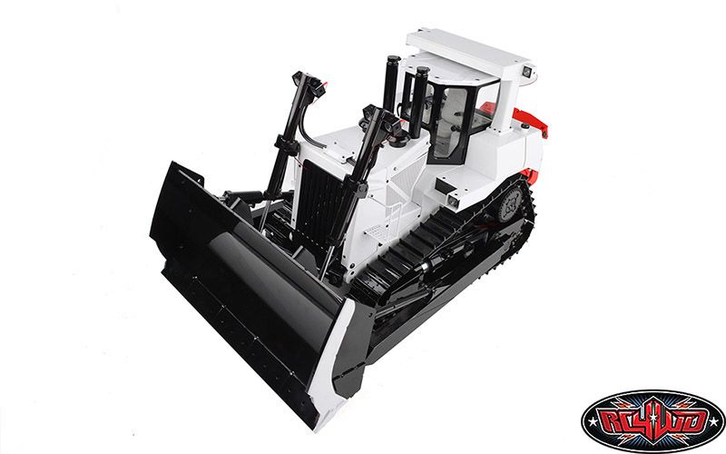 RC4WD 1/14 Scale DXR2 Hydraulic Earth Dozer RTR (White) - Click Image to Close