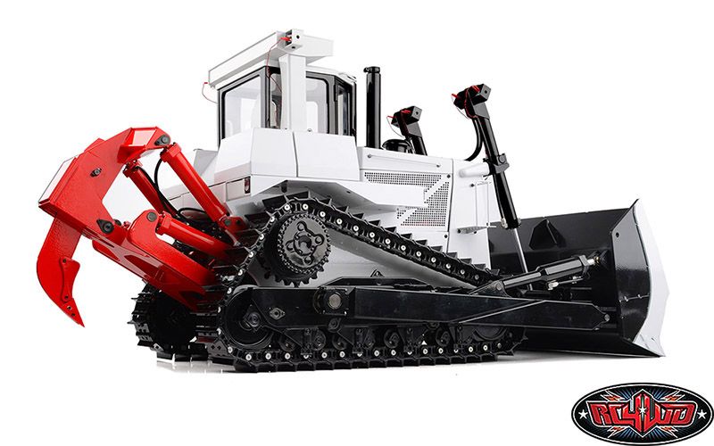 RC4WD 1/14 Scale DXR2 Hydraulic Earth Dozer RTR (White) - Click Image to Close