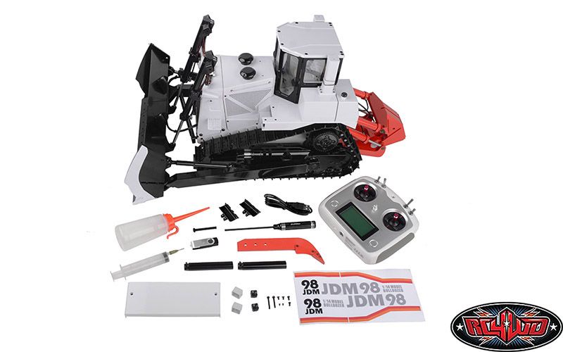 RC4WD 1/14 Scale DXR2 Hydraulic Earth Dozer RTR (White)