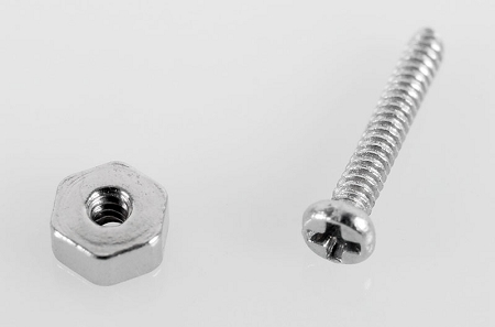 RC4WD 1mm x 6mm Machine Screw and Nut - Click Image to Close
