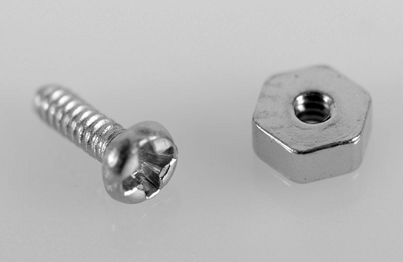 RC4WD 1mm x 3mm Machine Screw and Nut - Click Image to Close