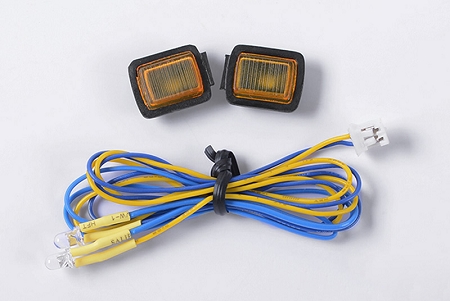 RC4WD Turn Signal LED Light Set for Tamiya CC01 Jeep Wrangler (Detailed)