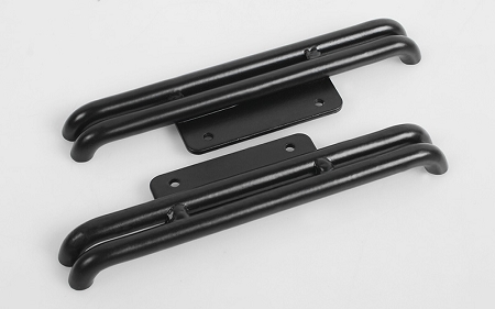 RC4WD Steel Tube Side Steps for Tamiya Hilux & Bruiser (Black)