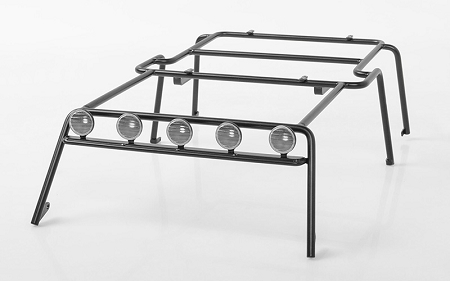 RC4WD Metal Rolling Rack for Axial SCX10 Wrangler w/ Lights