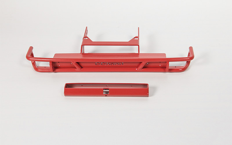 RC4WD Tube Rear Bumper for Axial SCX10 II XJ (Red)