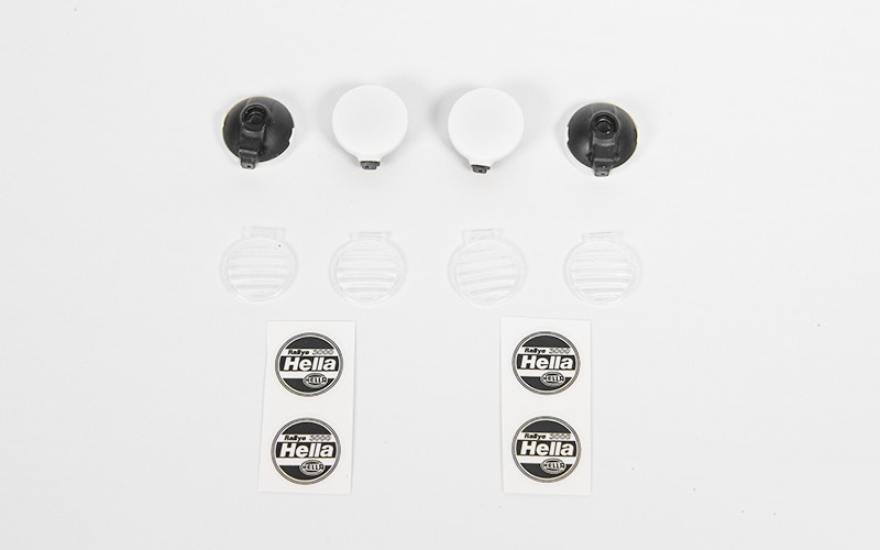 RC4WD 1/10 Hella Style Lights with Covers (4)
