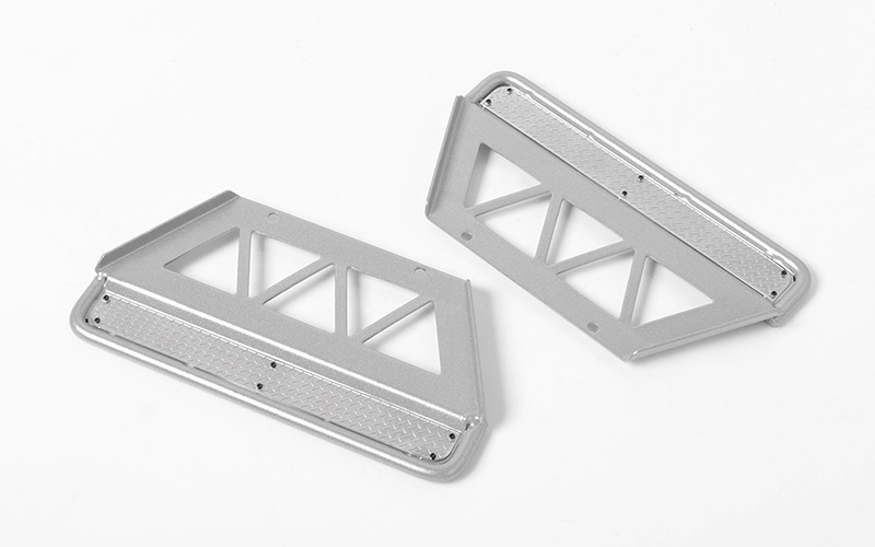 RC4WD Trifecta Side Sliders for Land Cruiser LC70 Body (Silver)