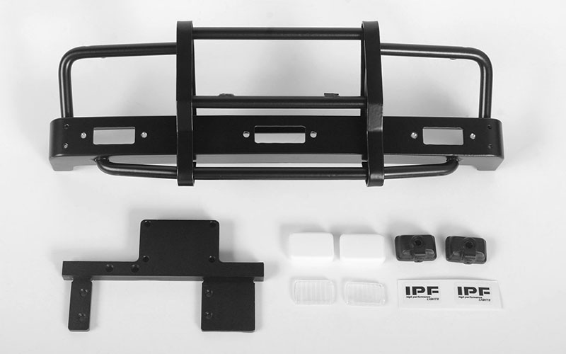 RC4WD Kangaroo Front Bumper w/Lights - Mojave II 2/4 Door (Blk)