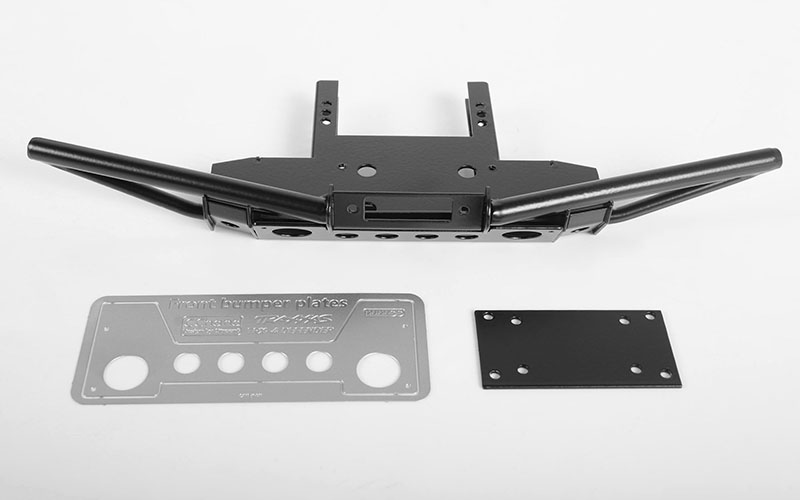 RC4WD Rook Metal Front Bumper for Traxxas TRX-4 - Click Image to Close