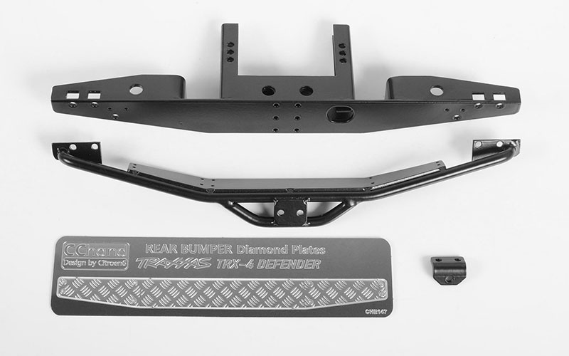 RC4WD Rook Metal Rear Bumper for Traxxas TRX-4 - Click Image to Close