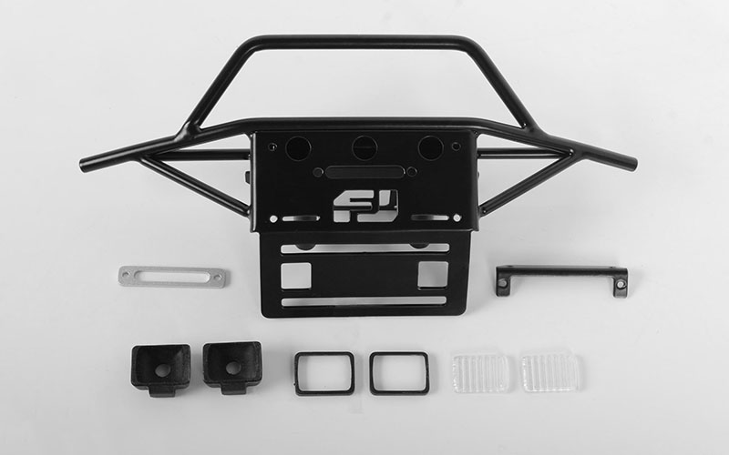 RC4WD Metal Front Winch Bumper for HPI Venture FJ Cruiser W/Lights