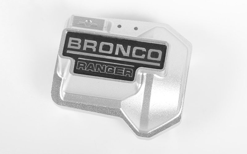 RC4WD Aluminum Diff Cover - TRX-4 '79 Bronco Ranger XLT (Silver)