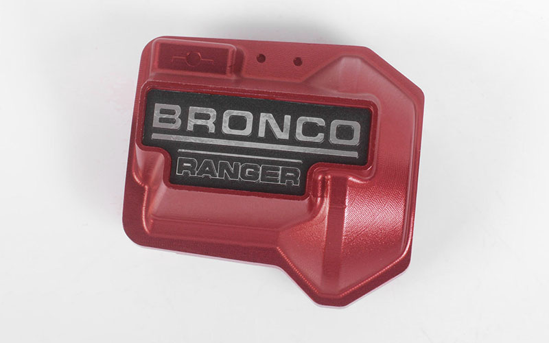 RC4WD Aluminum Diff Cover - TRX-4 '79 Bronco Ranger XLT (Red)