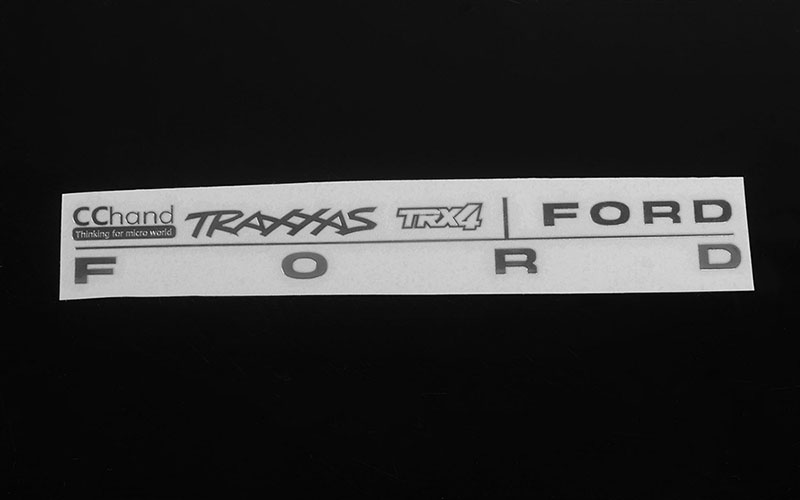 RC4WD Front Metal Emblem for Traxxas TRX-4 '79 Bronco Ranger XLT - Click Image to Close