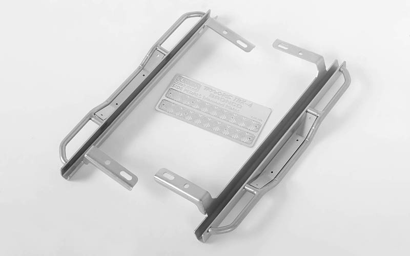 RC4WD Ranch Side Step Sliders for Traxxas TRX-4 79 Bronco Ranger XLT (Silver)