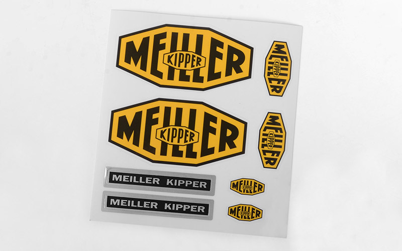 RC4WD Meiller Kipper Decal Set for Mercedes-Benz Arocs 3348 6x4 - Click Image to Close