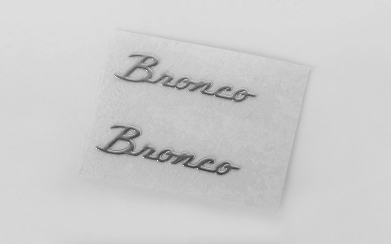 RC4WD Bronco Side Emblem for 1/18 BlackJack Body