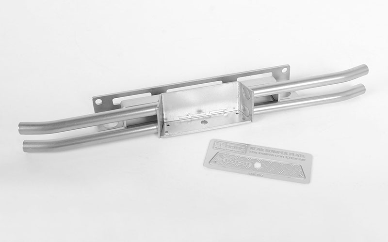 RC4WD Steel Tube Rear Bumper for Tamiya 1/10 Isuzu Mu Type X CC-01 (Silver)