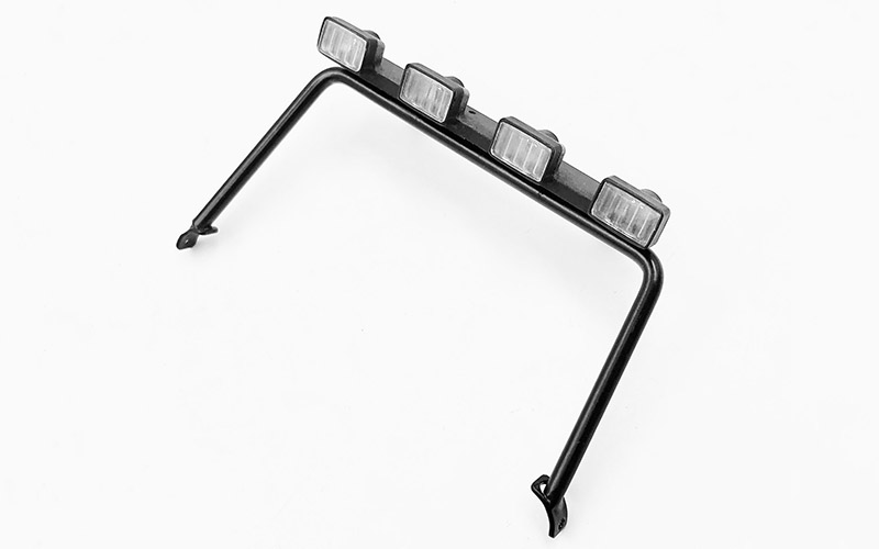 RC4WD Front Window Guard Roll Cage W/IPF Lights for 1/18 Gelande II RTR w/Black Rock Body