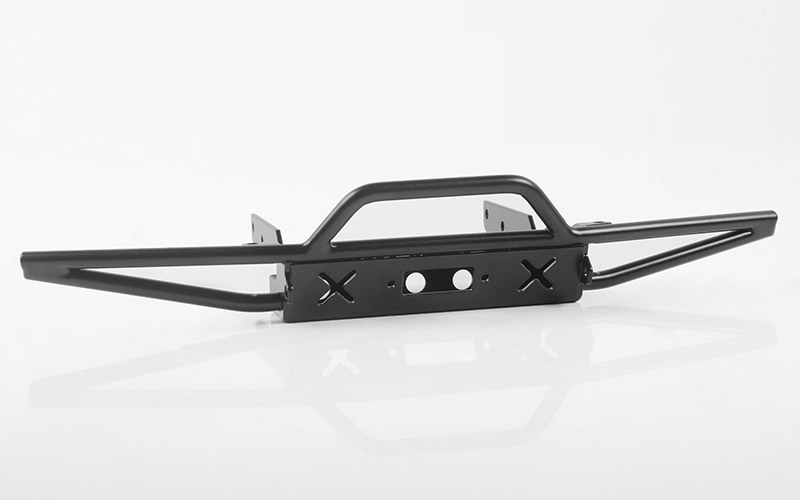 RC4WD Luster Metal Front Bumper for Axial SCX10 II 1969 Chevrolet Blazer (Black)