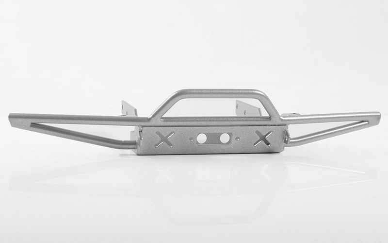 RC4WD Luster Metal Front Bumper for Axial SCX10 II 1969 Chevrolet Blazer (Silver)