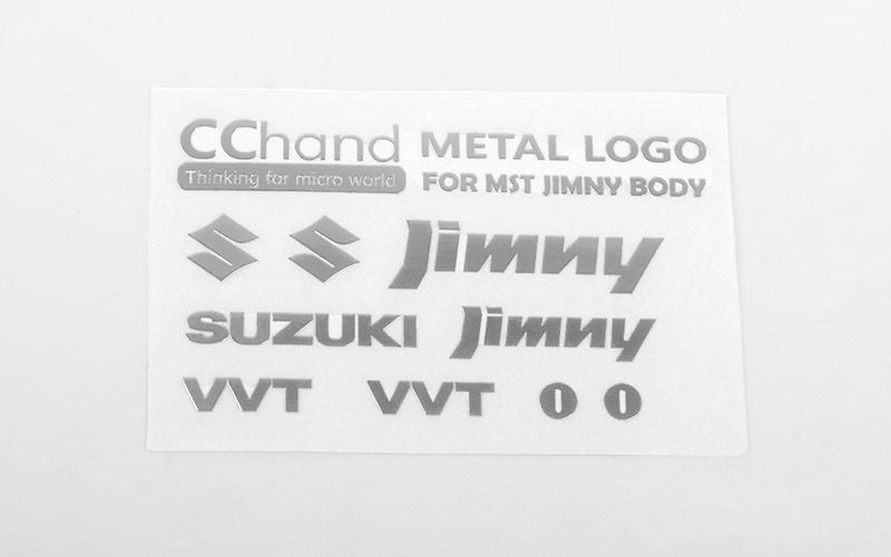 RC4WD Metal Emblems MST 1/10 CMX w/ Jimny J3 Body (Silver) - Click Image to Close