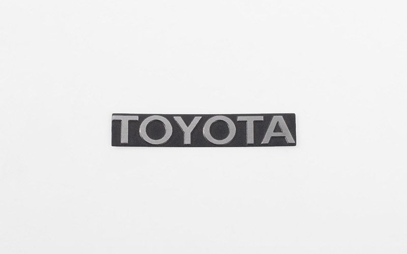 RC4WD Front Steel Toyota Grille Decal