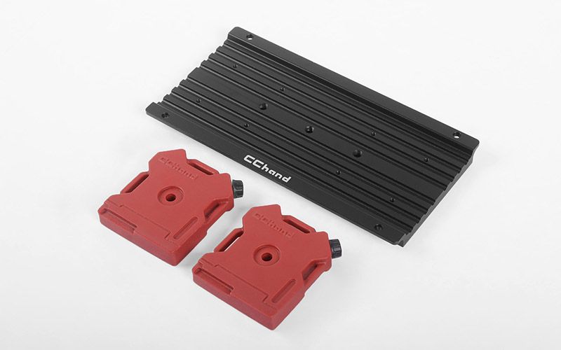 RC4WD Overland Equipment Panel W/ Portable Fuel Cells for Traxxas TRX-4 Land Rover Defender