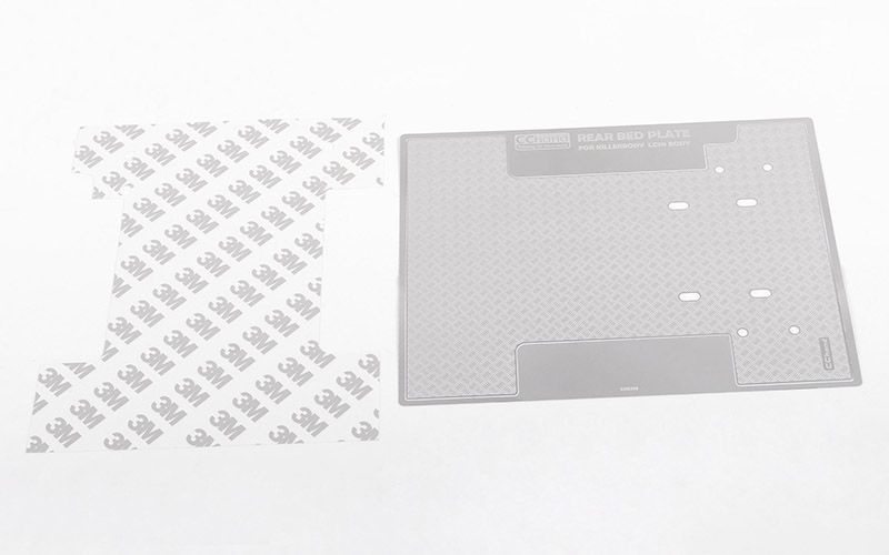 RC4WD Diamond Plate Rear Bed for RC4WD TF2 LWB Toyota LC70 - Click Image to Close