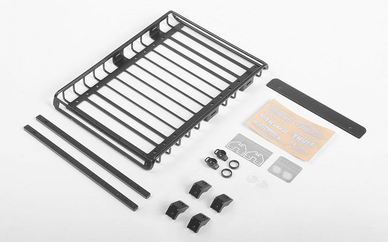 RC4WD Choice Roof Rack w/Roof Rack Rails and Rear Lights for 1985 Toyota 4Runner Hard Body